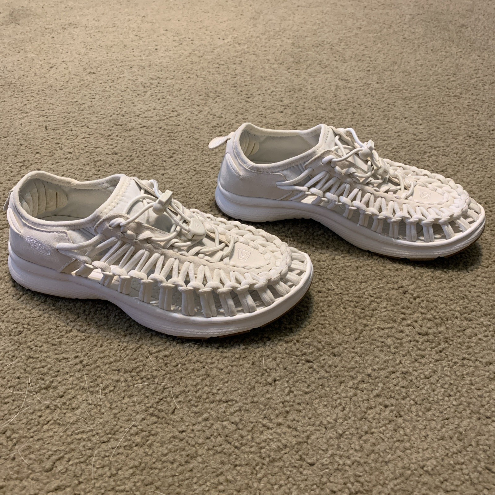 Sandali sneaker Keen Bungee Cord ecologici bianchi antimicrobici 6 5