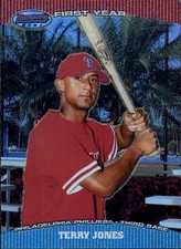 2004 Bowman's Best #TJ Terry Jones FY RC Rookie Card