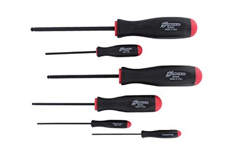Bondhus 10686 Professional Grade Multicolor Ball End Screwdriver Set 6 Piece - Image 3 of 3