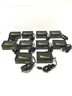 10x RUGGEDCOM RS900 TRAFFIC SIGNAL Switch RS900-Hi-N-T2-T2-00/Power Cable,QTY