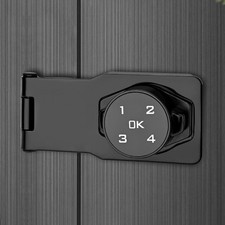 Sleek Zinc Alloy Cabinet Door Lock with Password Feature Enhanced Protection