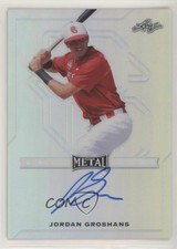 2017 Leaf Perfect Game All-American Classic Jordan Groshans #BA-JG3 Auto 09an