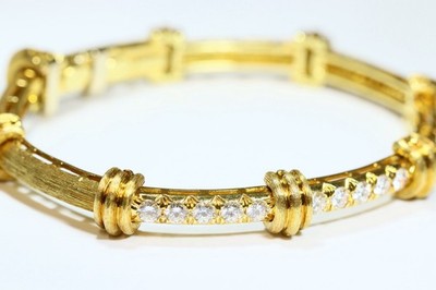 Henry Dunay Diamond 18k Bracelet  