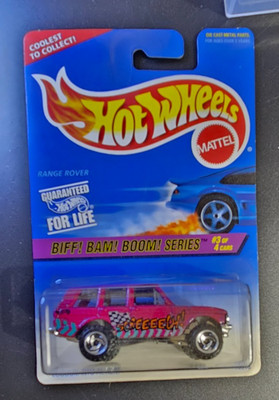 Hot Wheels 1997 Biff! Bam! Boom! Series Range Rover #544 R24-1