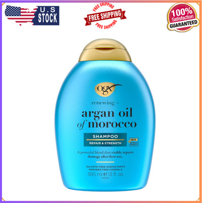 OGX Renewing + Argan Oil of Morocco Shampoo, Damage Repairing Shampoo 13 fl. Oz
