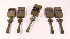 (Lot of 5) Advanced Instruments Co. ML-433A Anemometers [Alnor Velometer Jr.]