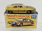 Vintage 1969 Matchbox Lesney SUPERFAST #56 BMC 1800 PININFARINA - Rarer F2 Box !