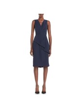 ELIZA J Womens  Sleeveless Knee Length Party Sheath Dress
