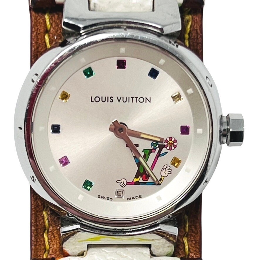 Louis Vuitton Takashi Murakami Tambour Watch Monogram  display picture 3