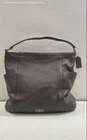 Brown Leather Coach Hobo Shoulder Bag