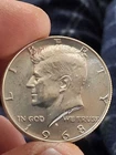 1968 D Kennedy Half Dollar 40% Silver Choice BU US Coin With Toning