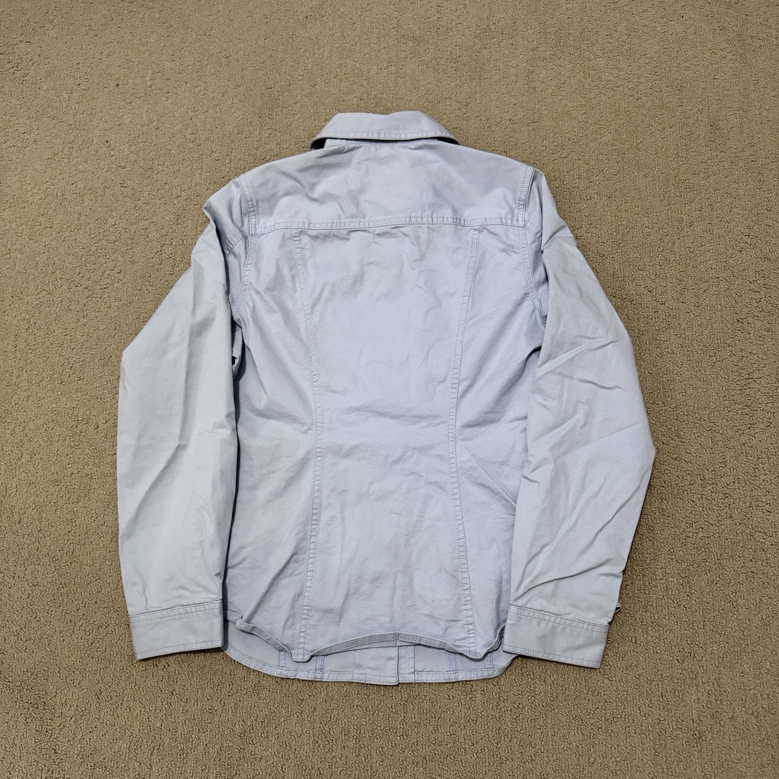 Light Blue Pendleton Western Button Up Cotton Shi… - image 2