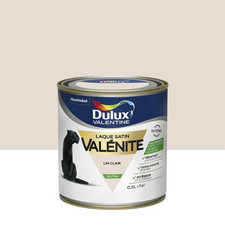 Laque intérieure boiserie & radiateur – Lin clair satin – DULUX VALENTINE