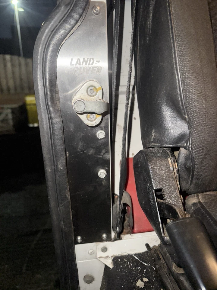 Body Tub *2 Door* Striker B Post Cover/repair Panel Stick On LandRover Defender - Image 3 of 4