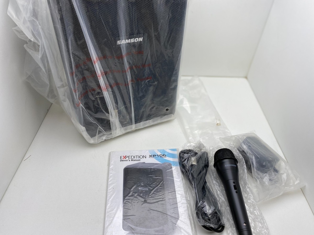 Samson Expedition Xp106 Rechargeable Portable PA Speaker With