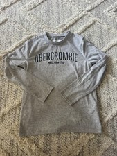 Abercrombie Kids Sleepwear Long Sleeve Size 11/12 Grey