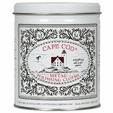 Cape Cod Polish Company - Metal Polishing Cloths in Reusable Tin