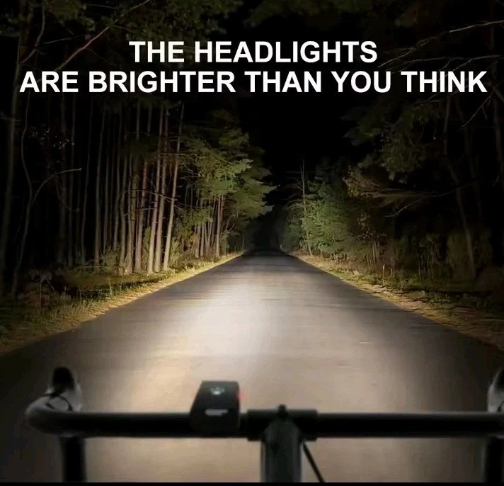 Luce Anteriore per Bici Bicicletta Fanale Anteriore Faro Manubrio Carica USB MTB - Immagine 4 di 4