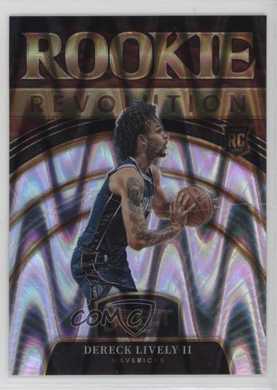 2023-24 Panini Select Rookie Revolution Tectonic Prizm Dereck Lively #7 3pu