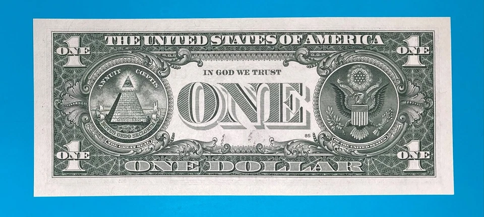 September 18, 2018 (L 09182018 K) BIRTHDAY Note $1 One Dollar Bill *UNC* - Image 3 of 4