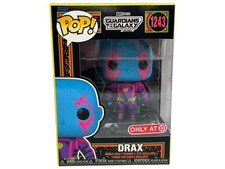 Figura Vinilo Funko Pop Drax #1243 Luz Negra Guardianes de la Galaxia Marvel