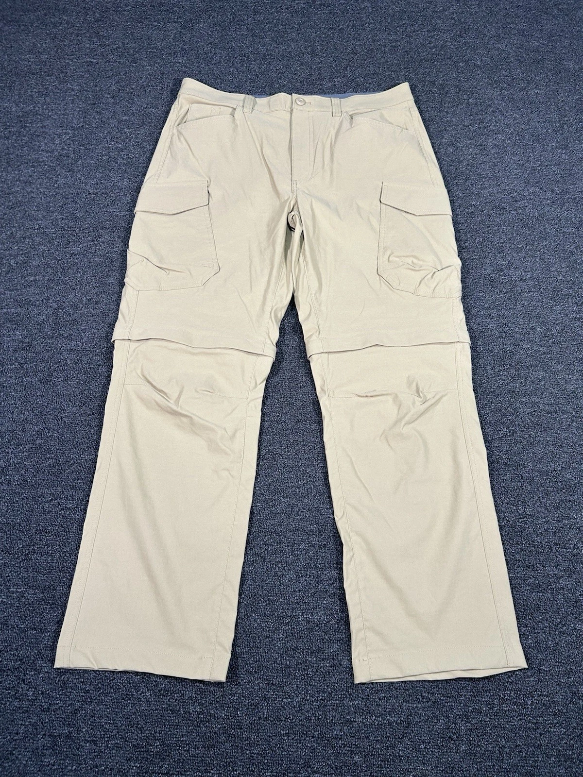 Eddie Bauer Rainier Convertible Hiking Pants Men 34x30 Brown Cargo Nylon Stretch
Opens in a new wind