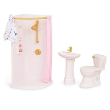 Our Generation Sweet Bathroom Accessory Set for 18" Dolls