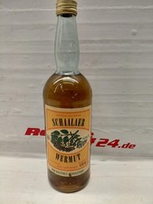 DDR SCHAALAER WERMUT FLASCHE SCHNAPS VEB KELTEREI RUDOLSTADT KONSUM OSTALGIE RAR