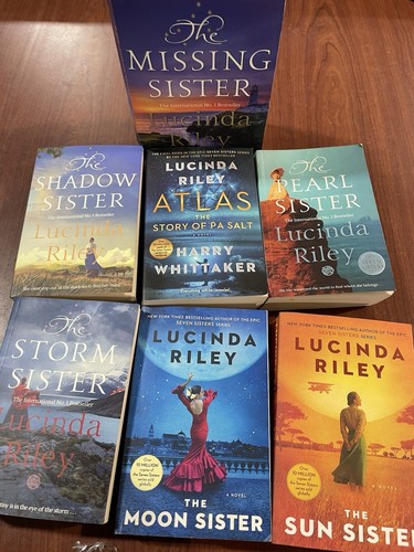 Lot OF 7 SEVEN SISTERS Books Sisters Lucinda Riley