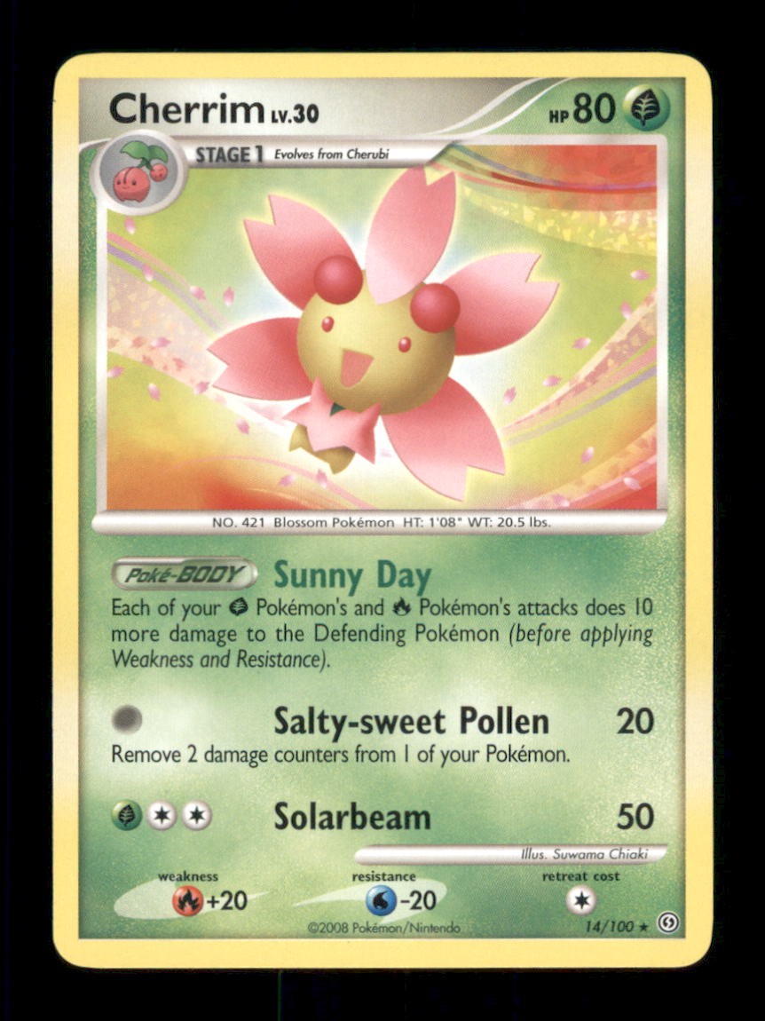 Cherrim Rare Stormfront 14/100 LP