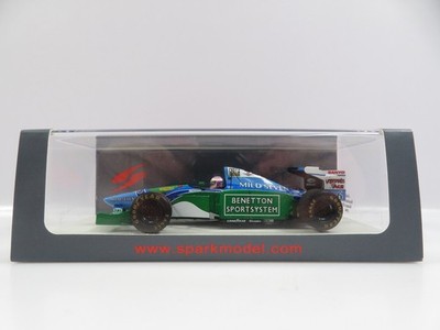 1:43 Spark S4482 Benetton B194 Monaco GP 1994 J.J. Letho 