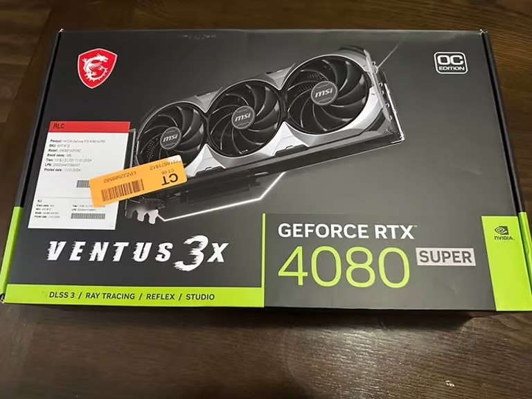 MSI NVIDIA GeForce RTX 4080 Super Ventus 3X OC 16GB- OPEN BOX
