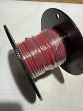 #12 AWG Gauge 600V THHN Stranded Copper Wire UL Listed - Red 100FT