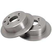2 Bremsscheiben Voll Ø 266 Mm 9 Mm A.B.S. FüR U.A. Nissan 200SX