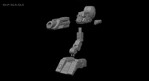 Predator Shoulder Cannon plasma Two Size File for 3D Printer - Model Printing - 第 18/24 張圖片