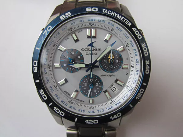 CASIO OCEANUS 2006 FIFA Germany World Cup Limited OCW-600WCJ-7AJR Solar Gray 328