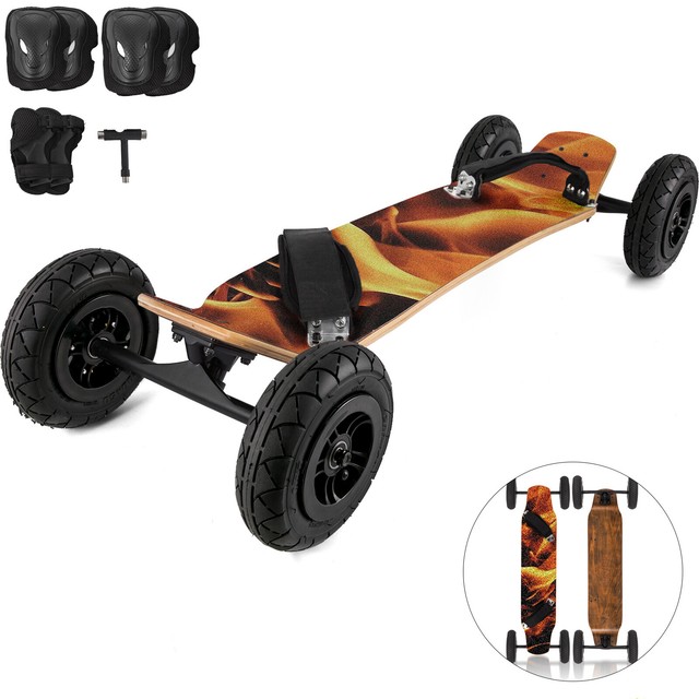 95X Mountainboard Skateboard Longboard 37x8inch Off Road Knobby Tires w