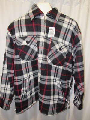 New Comfort Outfitter, Zippered, Lined, Warm Shirt/Jacket, Varied