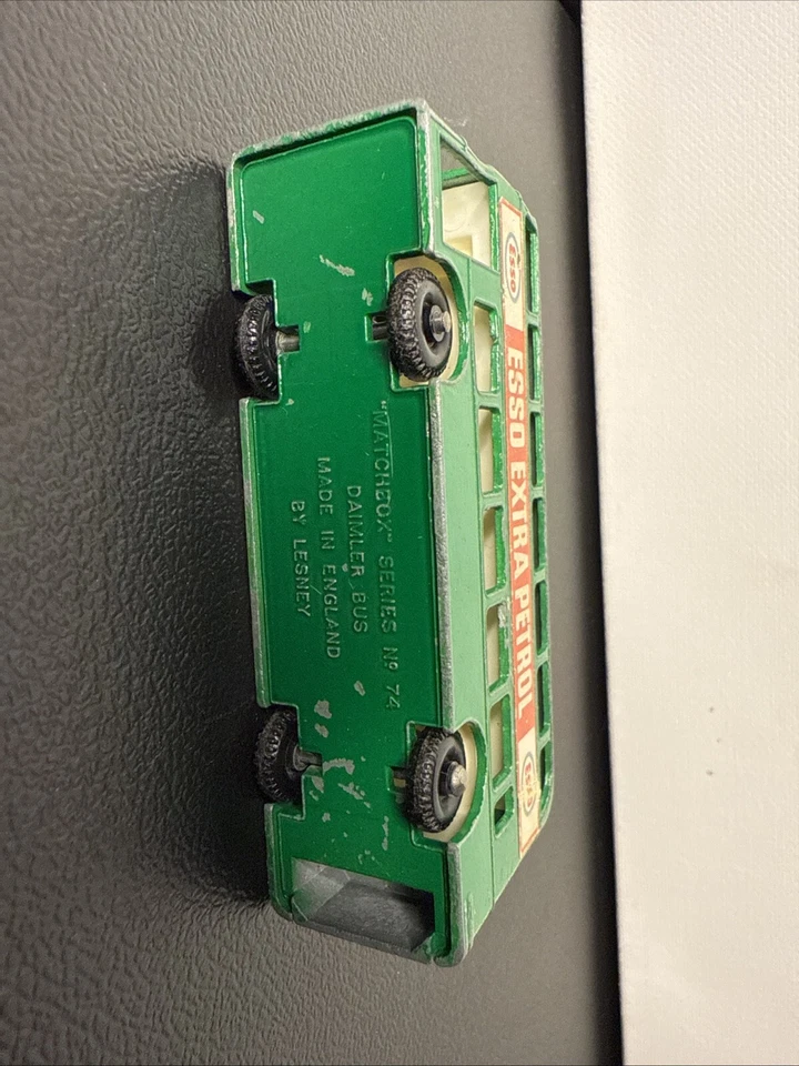 Vintage Lesney Match Box Series No.74 Daimler Bus ESSO ETRA  PATROL #2 - Image 4 of 4
