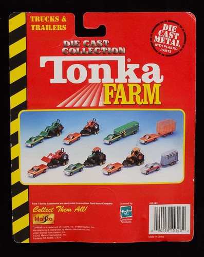 Tonka Farm Ford F-350 Super Duty Pickup Truck Tractor & Trailer Diecast 2002 - Picture 3 of 3