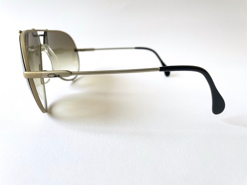 Gafas de sol vintage CAZAL 901 diseño deportivo col 56 oro mate TARGA W.Alemania 902 - Imagen 10 de 14