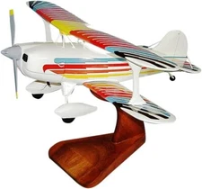 Christen Eagle Aerobatic Biplane Desk Top Display Model Plane 1/16 SC Airplane