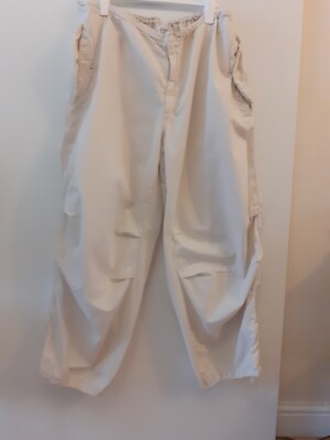 iets frans.... Cargo Trousers, Cream/ivory,  XS Regular 