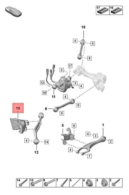 Genuine PORSCHE 2 911 Carrera Porsche 2. Ge 991 992 Spoiler Left  