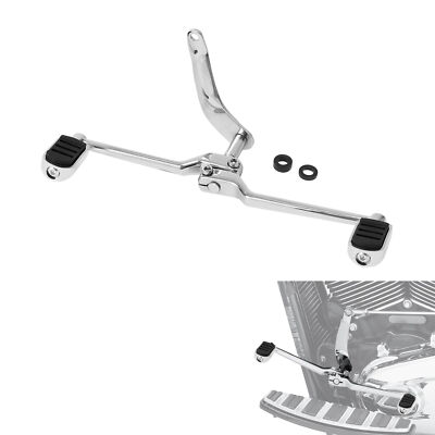 Heel Toe Shift Lever Shifter Pegs Fit For Harley Softail Slim Fat Boy Deluxe