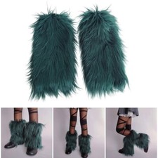 Girls Winter Leg Warmers Soft Furry Warmth For Stylish Cold Weather Looks