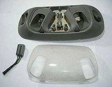 2000 95-04 Ford F150 250 Mustang Bronco Dome Interior Map Light Lamp Gray F-150