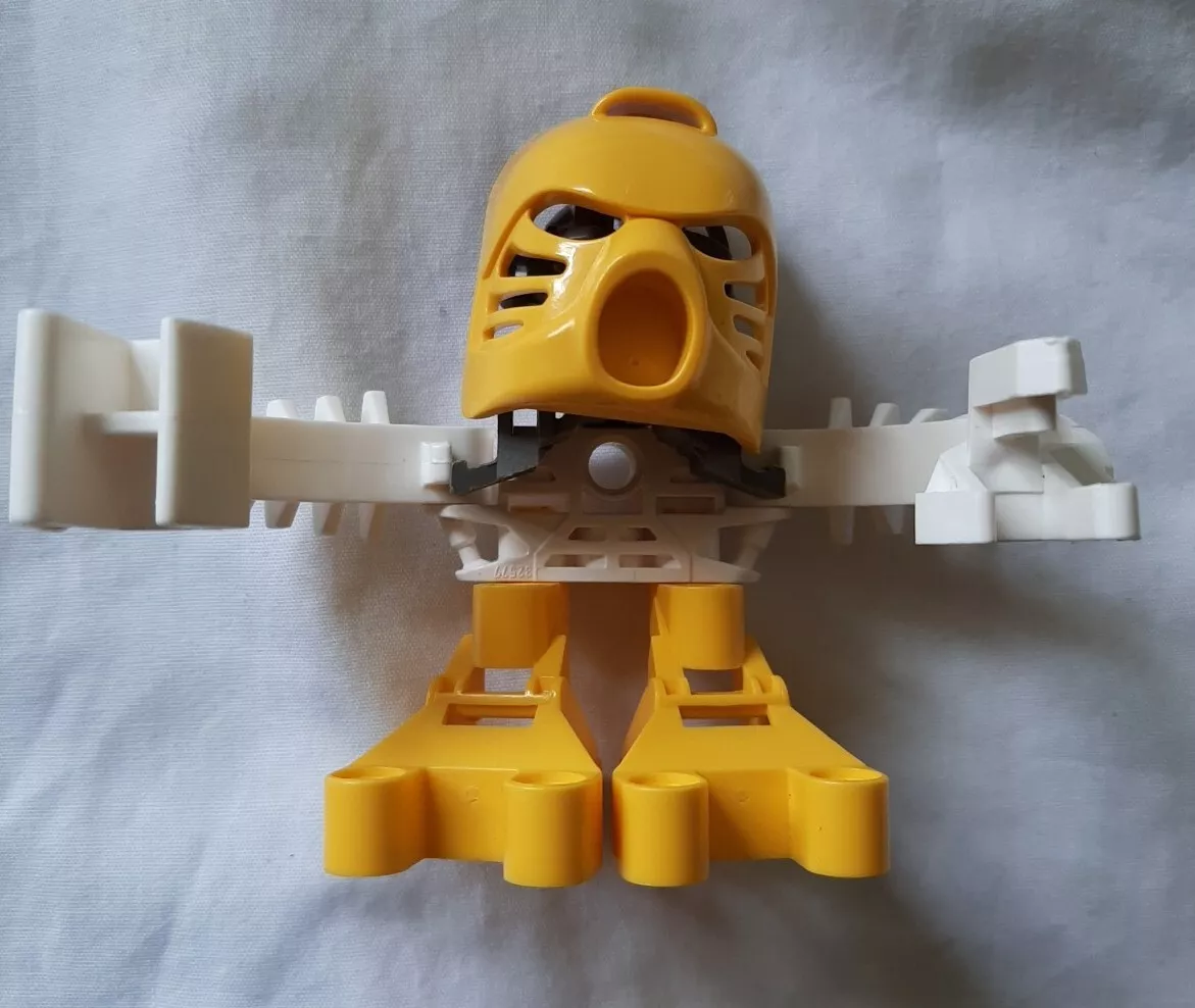 LEGO BIONICLE Matoran Tohunga McDonalds Jala MISSING DISC VG