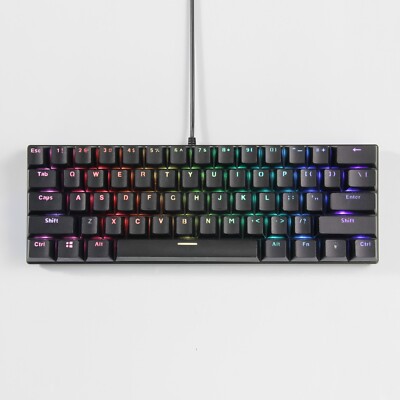 [BLUE SWITCH] 60% PROZENT MECHANISCHE GAMING TASTATUR