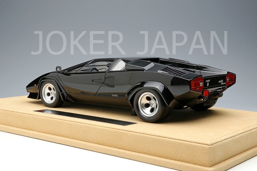 IDEA 1/18 Lamborghini Countach LP5000 QV 1985 Black IM067C